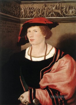  Hans Werke - Porträt von Benedikt von Hertenstein Renaissance Hans Holbein der Jüngere